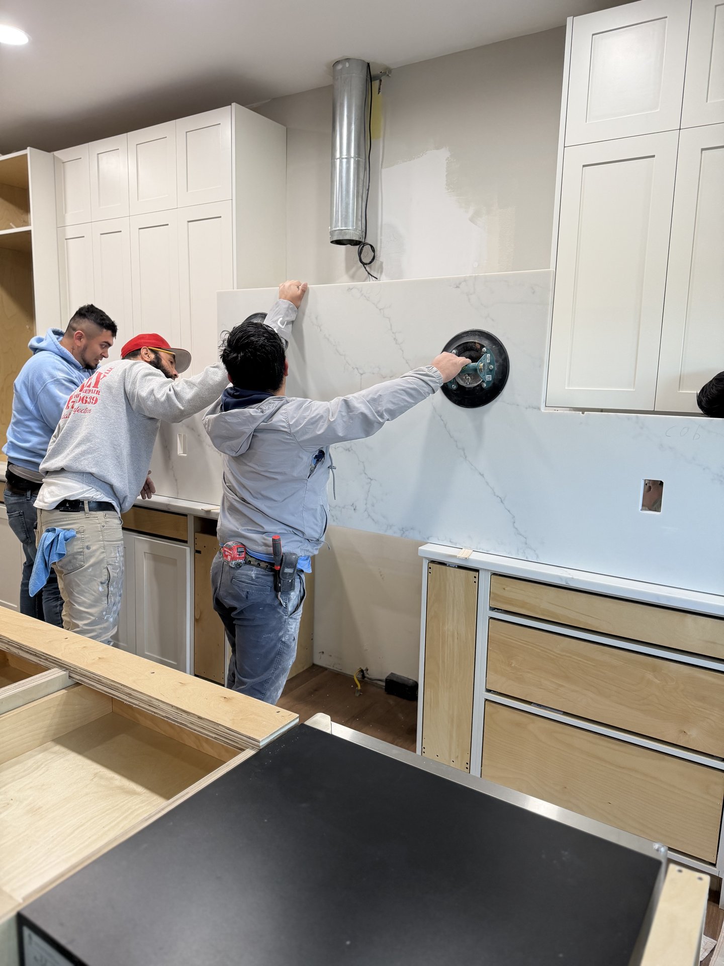Countertop installation